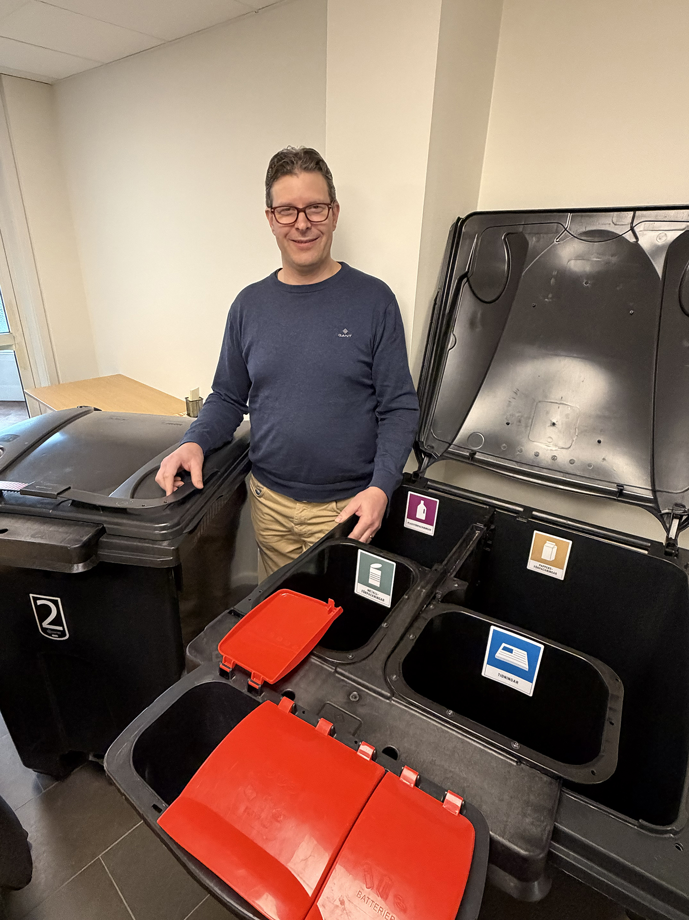 Kinda kommun inför fastighetsnära insamling av förpackningar