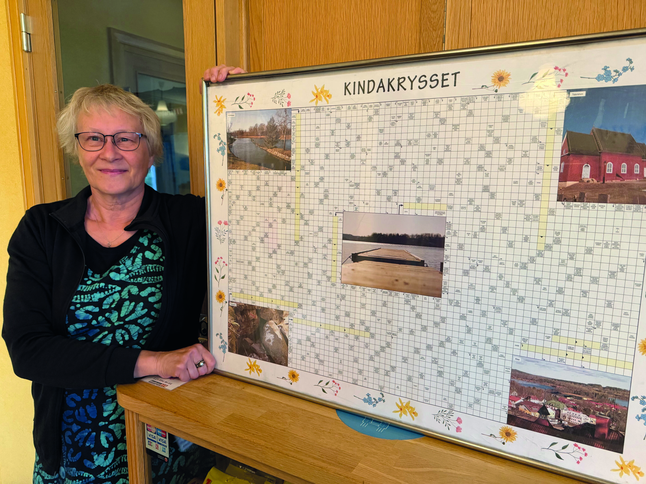 Korsordsmakare Helene vill bevara hantverket