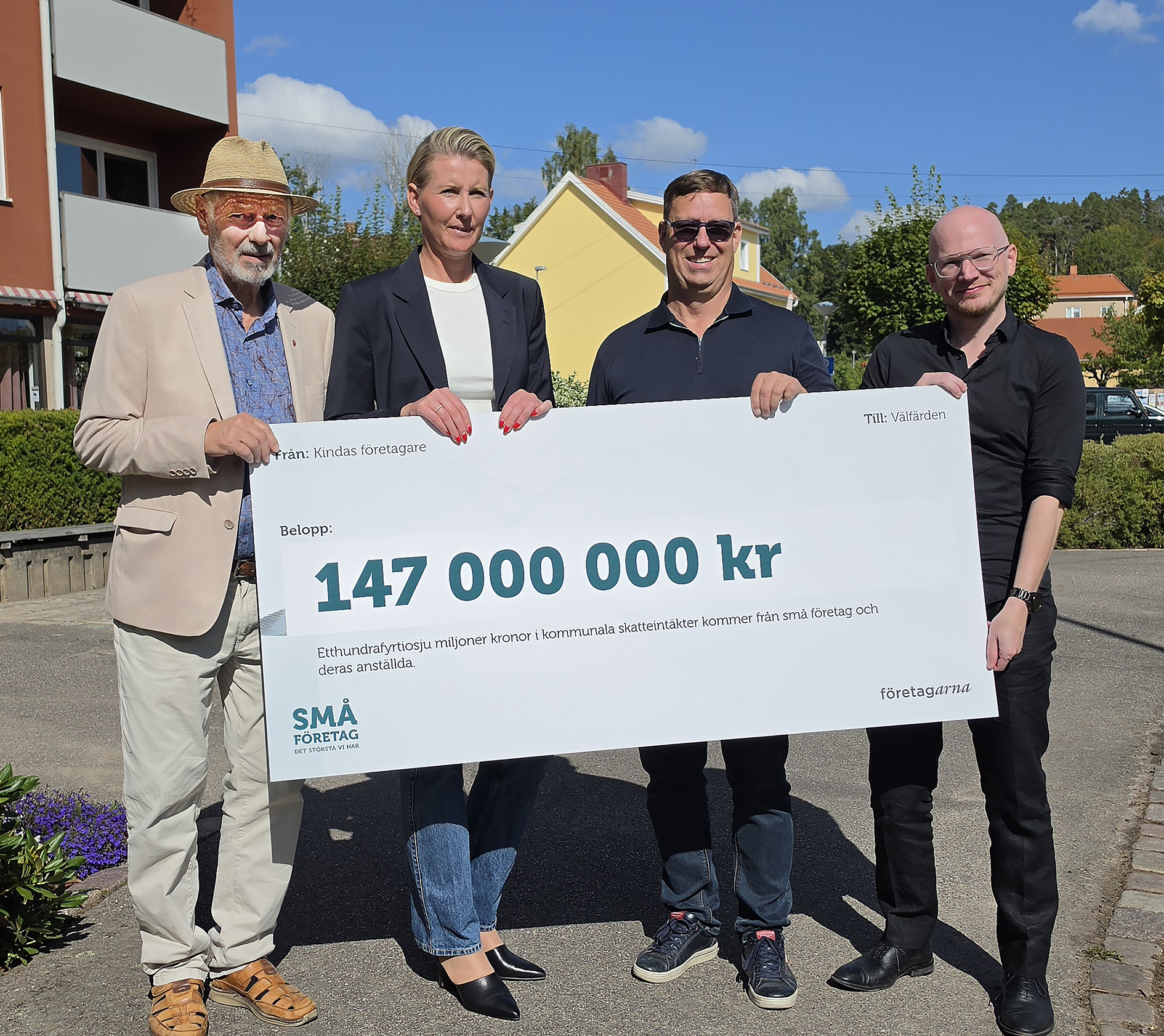 Företagarna synliggörsmåföretagensbetydelse för Kinda